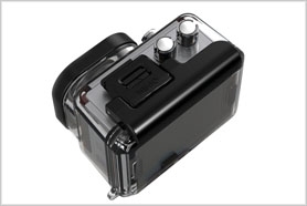 die ACTIONPRO X7 wasserdichtes Geh�use, wasserdicht bis 60m Tauchtiefe